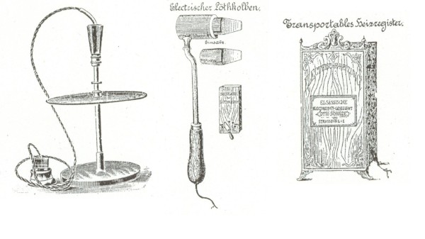 Ger&auml;tschaften von Otto Schulze, St.Louis, Elsass