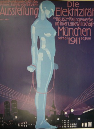 Ausstellungsplakat M&uuml;nchen, 1911