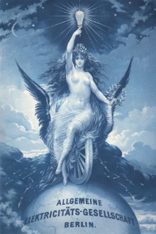 AEG Warenzeichen "G&ouml;ttin des Lichts", eingetragen 07. Mai 1895